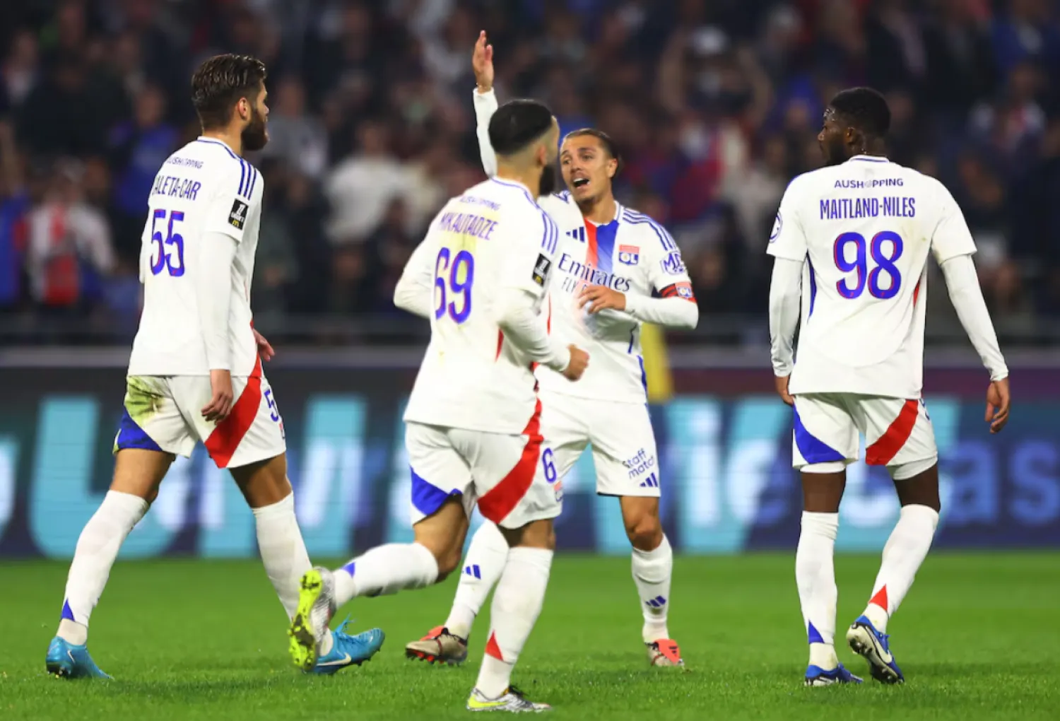 Olympique Lyonnais vs AJ Auxerre FC — Grand Stade Olympique Lyonnais, Decines Charpieu