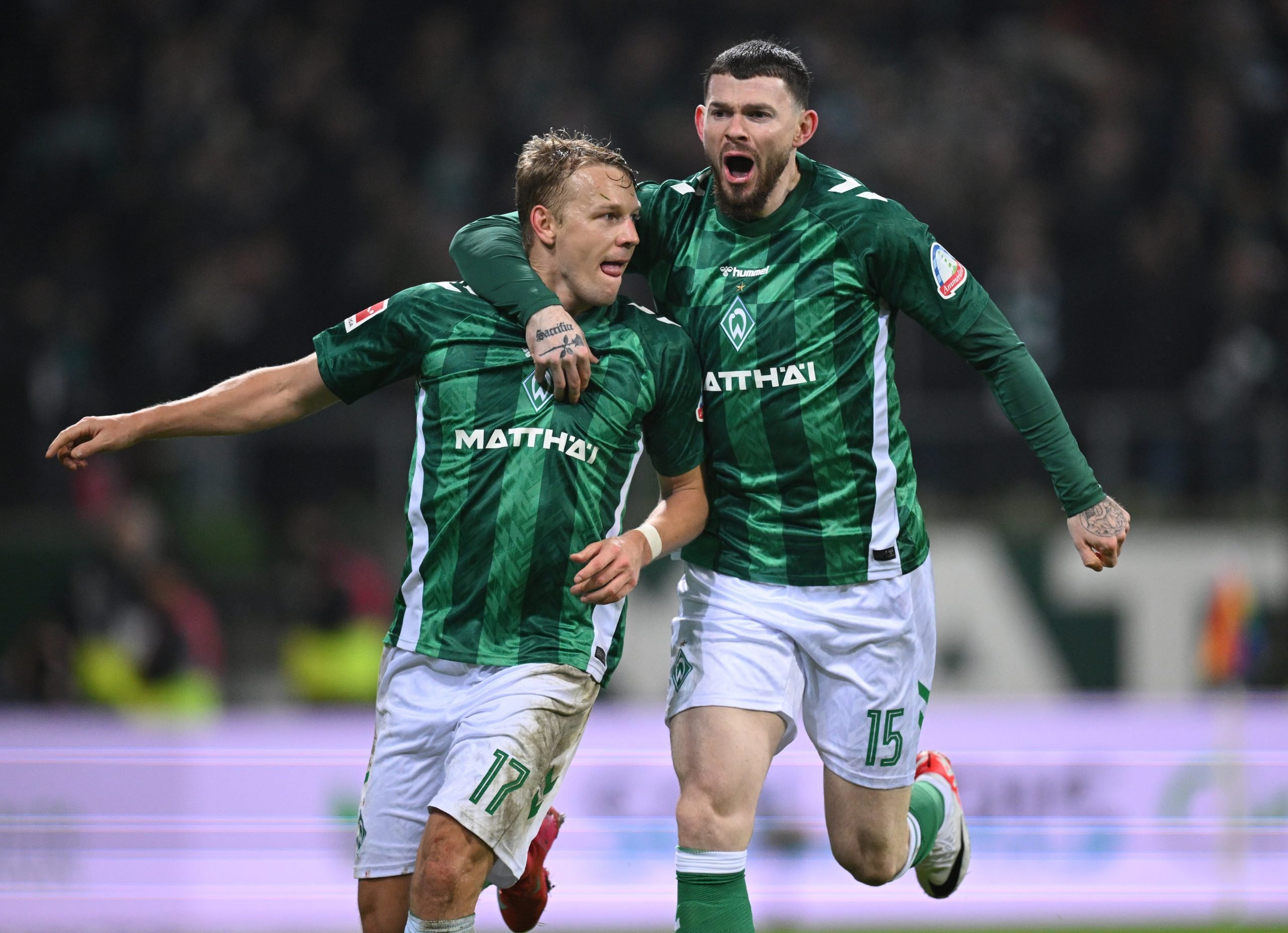 SV Werder Bremen vs SC Paderborn 07 — Weser-Stadion, Bremen