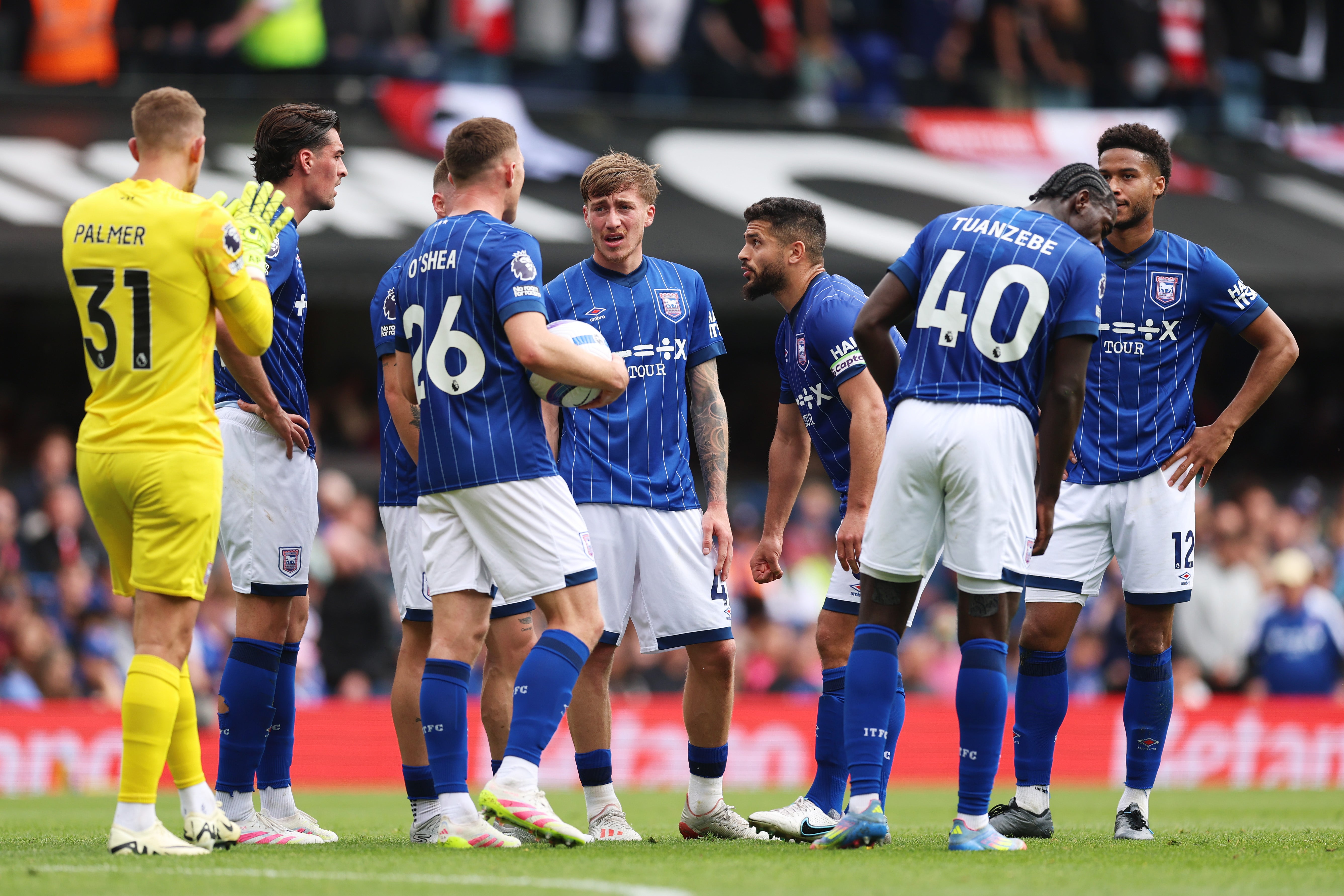 Ipswich Town FC vs Fulham FC — Portman Road Stadium, Ipswich